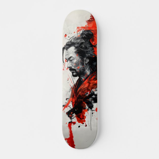 Skateboard Skate de Crimson Samurai (Devant)