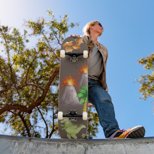 Skateboard Skate de Dinosaur (Extérieur 1)