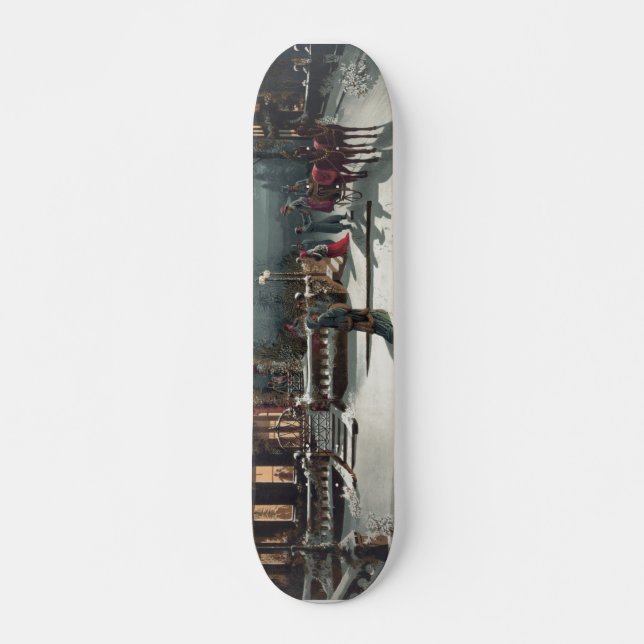 Skateboard Skate de Noël (Devant)