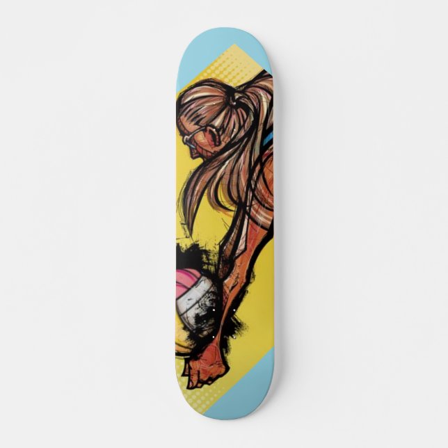 Skateboard Skate de volley-ball (Devant)