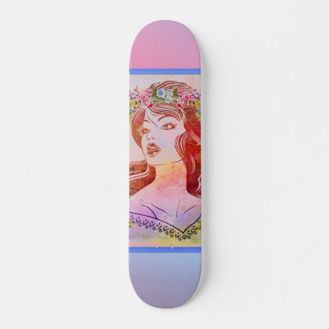 Skateboard Skate féminin (Devant)