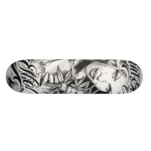 Skateboard Skate girl smoke weed