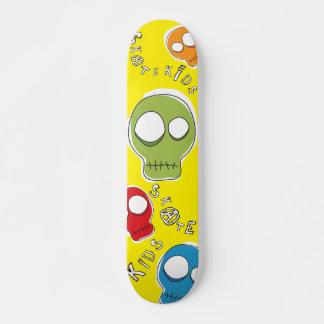 Skateboard Skate Kids Skuls Mini-board