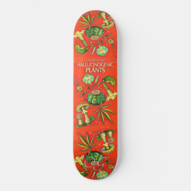 Skateboard Skate Plante Hallucinogène (Recto)
