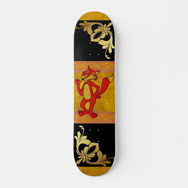 Skateboard Skate Red Fox (Devant)