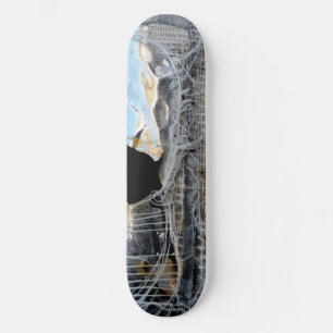 Skateboard Skate "Rusted Chrome & Old Duct Tape"