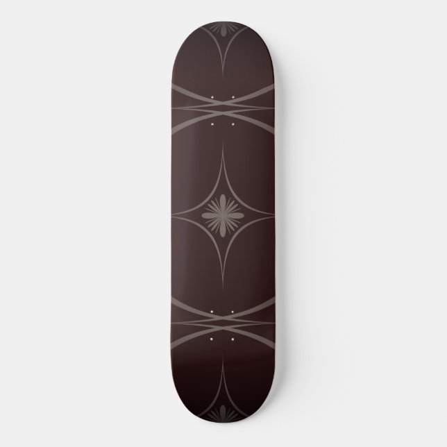 Skateboard Skate simple moderne géométrique Star (Recto)