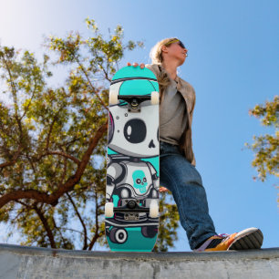 Skateboard Skate SkullBot