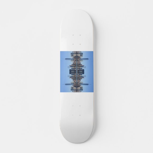 Skateboard Skateboard, 19,7cm Deck, New York city skyline (Devant)