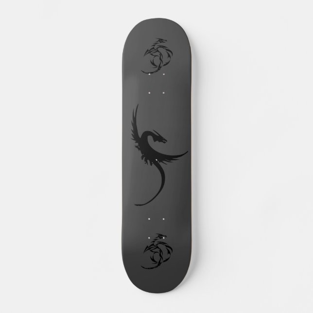 Skateboard Skateboard, Dragon scateboard, conception de mur d (Recto)