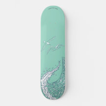 Skateboard, Ocean Skateboard, Sea, Ocean Decks