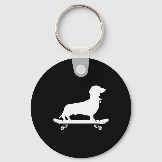 Skateboard Skateboarding 1  Keychain (Front)