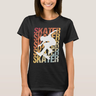 Skateboard Skateboarding Skater Vintage Retro Boar T-Shirt
