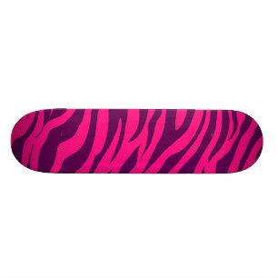 Skateboard Skateboards cool pour filles rose violet Zebra Imp