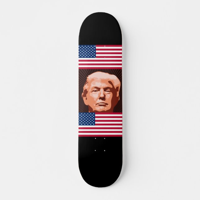 SKATEBOARD SKATEBOARDS DONALD TRUMP (Devant)