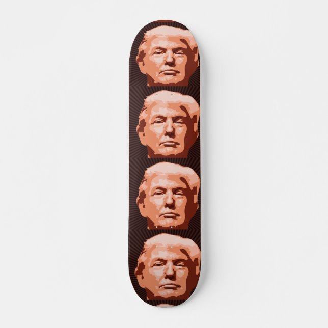 SKATEBOARD SKATEBOARDS DONALD TRUMP (Devant)
