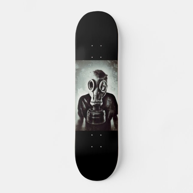 SKATEBOARD SKATEBOIRE DE MASQUE DE GAZ (Recto)