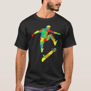 Skateboard Skater Skateboarder Boys Kids T-Shirt