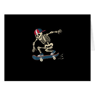 Skateboard Skeleton Halloween Skateboarding Skater