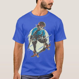 Skateboard Skeleton  Skateboarding Skater Skeleton T-Shirt