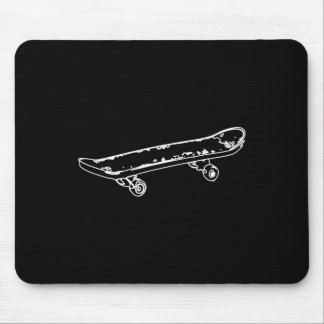 Skateboard Sketch Skater Skateboarder Skateboardin Mouse Pad
