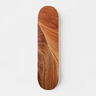 Skateboard Ski - Hard Rock Maple avec design couleur bois