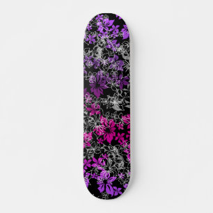 Skateboard Ski Hibiscus