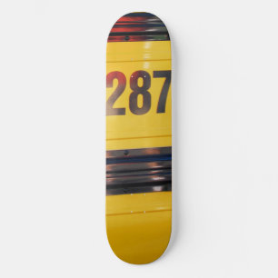 Skateboard Ski "School Bus"