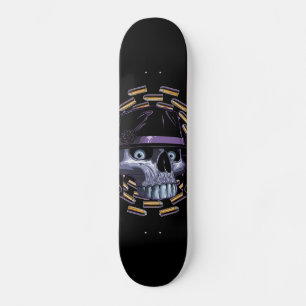 Skateboard Skull art design