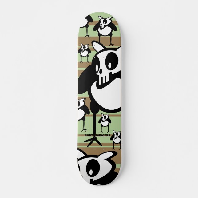 Skateboard skullycolorboard (Devant)