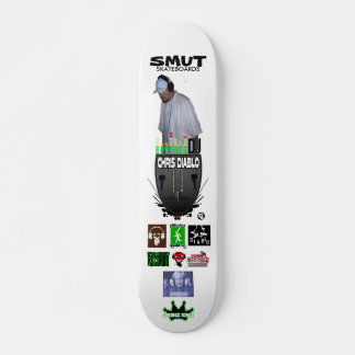 SKATEBOARD SMUT SKATEBOARDS - DJ CHRIS DIABLO - ÉDITION COLLE