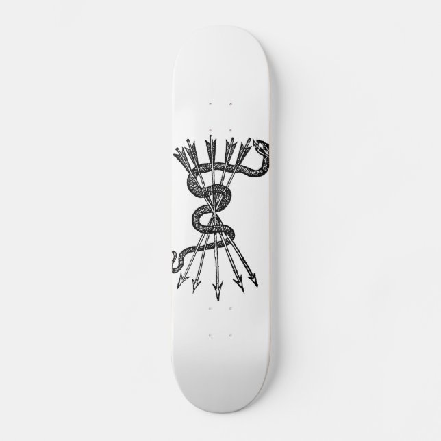Skateboard Snake et Arrows (Recto)