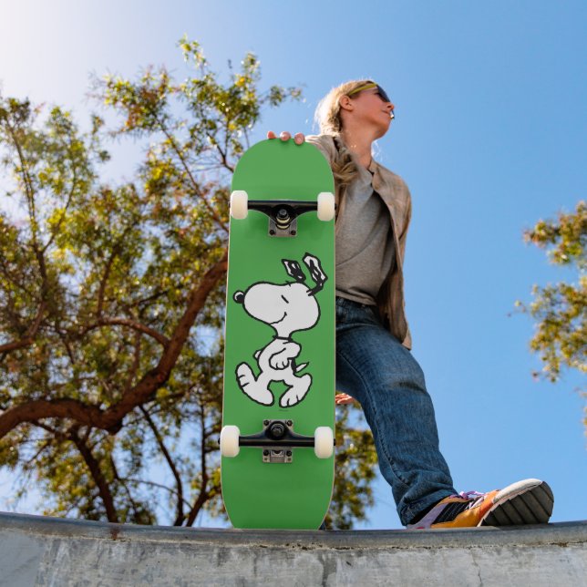 Skateboard Snoopy So Sweet Flower Motif (Extérieur 1)