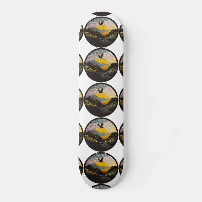 Skateboard Snowdonia (Recto)