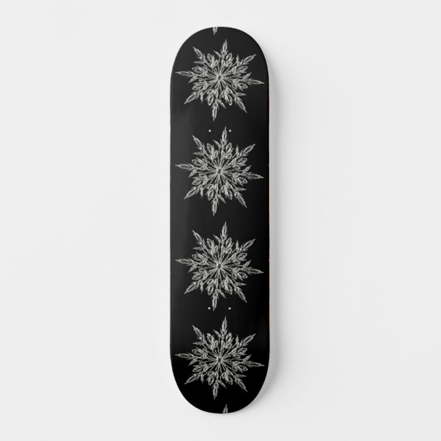 Skateboard Snowflakes Skate (Recto)