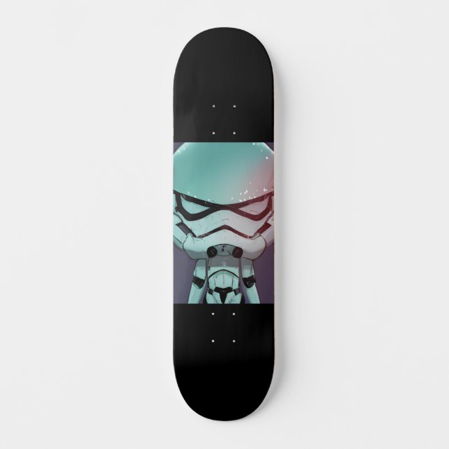 Skateboard Soldat spatial (Recto)