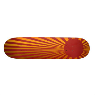 Skateboard Soleil Levant