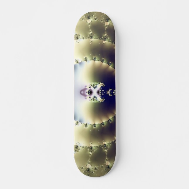Skateboard Soleil psychédélique (Devant)