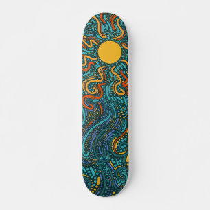 Skateboard Soleil tournant