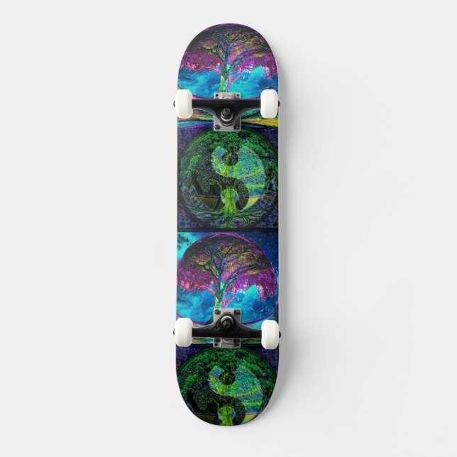 Skateboard Solliciteur de la vérité de l'arbre de vie (Recto)
