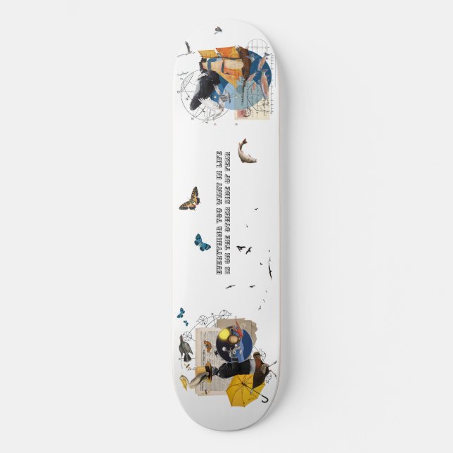 Skateboard Son de l'océan (Recto)