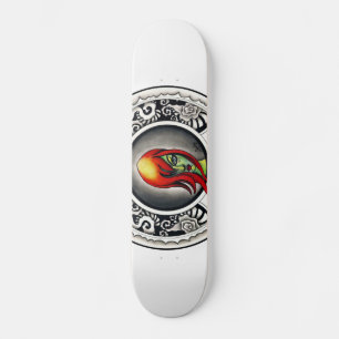Skateboard Sorcière verte