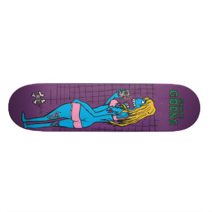 Skateboard Sourire, fille