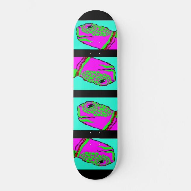 Skateboard Sous la planche à roulettes de tortue de mer (Recto)