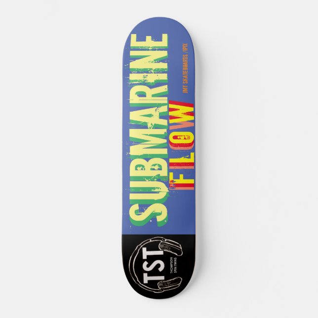 SKATEBOARD SOUS-MARIN FLOT /JMT SKATEBOARDS / IPIX (Recto)
