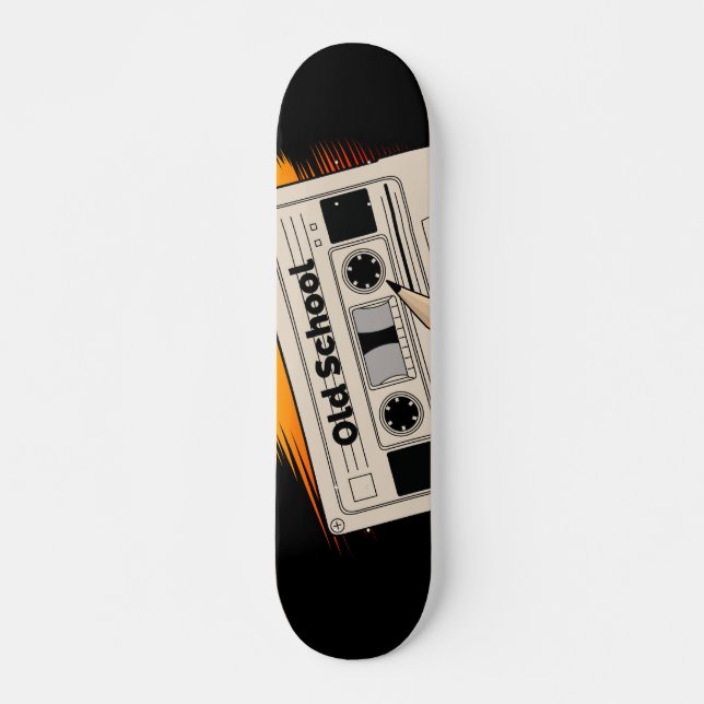 Skateboard Souvenirs de la vieille école (Devant)