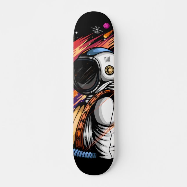 Skateboard Spaceman (Devant)
