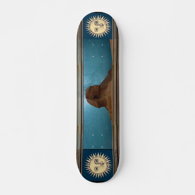 Skateboard Sphinx : Tableau de bord Égypte (Devant)