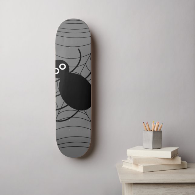 Skateboard Spider Web Spider Halloween (Art mural)