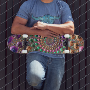 Skateboard Spirale vibrante